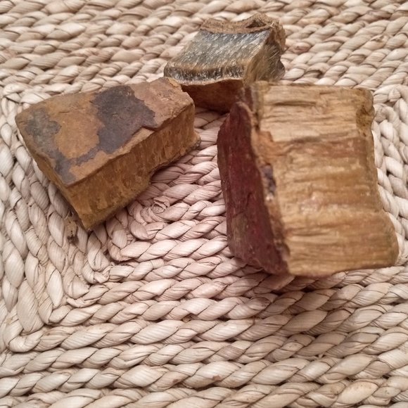 Set of 3 Raw South African Tiger's Eye Stones - Picture 8 of 12